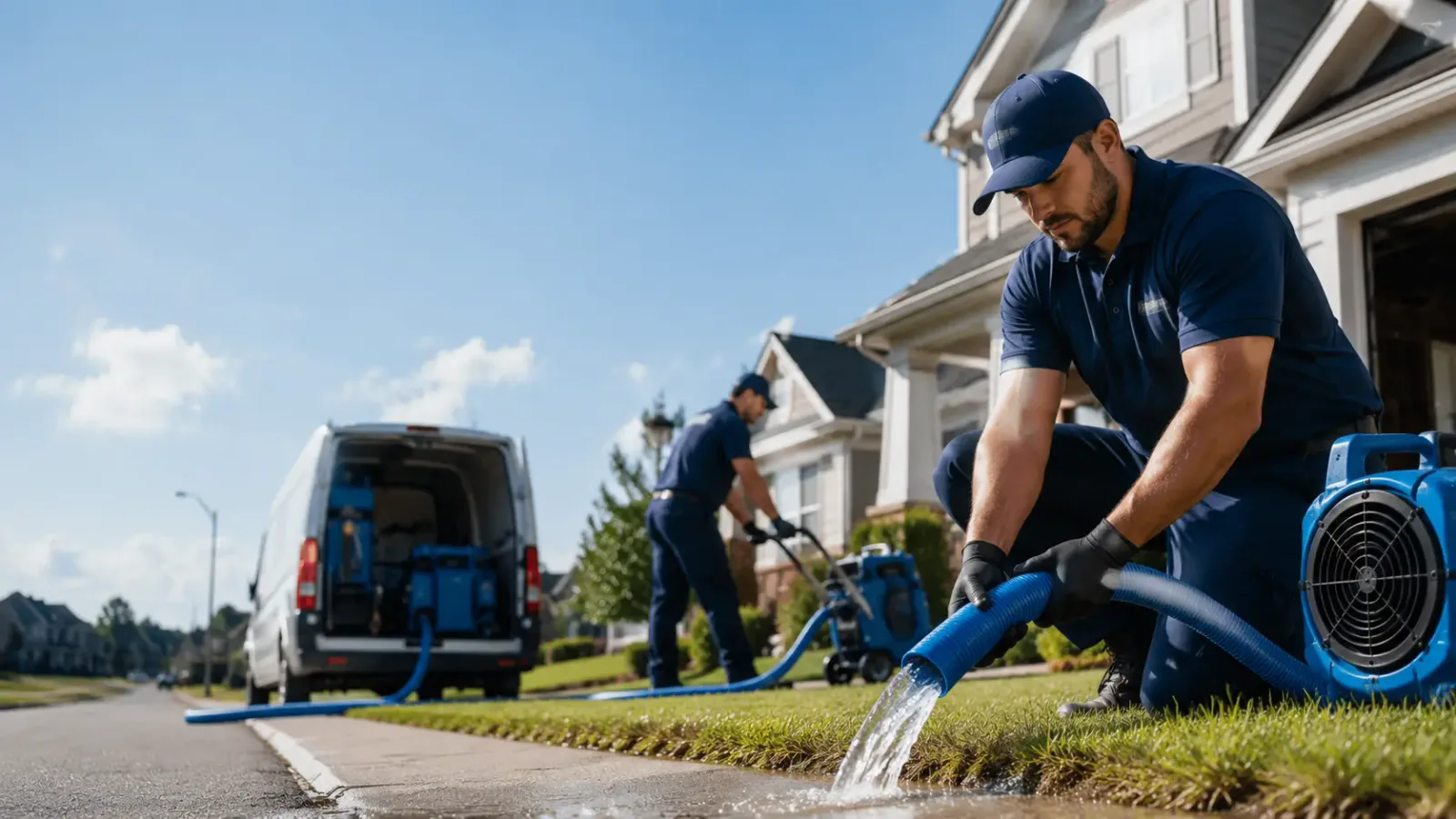 Flood Damage Restoration in Clarklake, MI